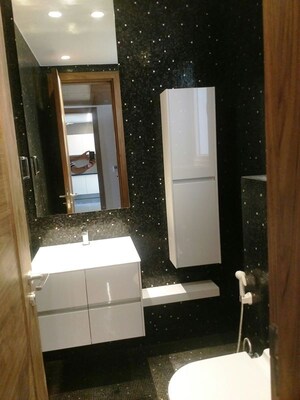 Bathroom in 4 BHK Builder Floor at Vasant Vihar – for Rent