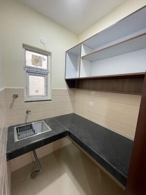 Kitchen in 1 RK Independent House at Sector 28 – for Rent