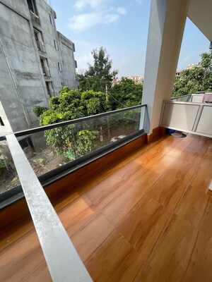 Balcony in 1 RK Independent House at Sector 28 – for Rent