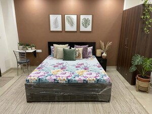 Bedroom in 1 RK Independent House at Sector 28 – for Rent
