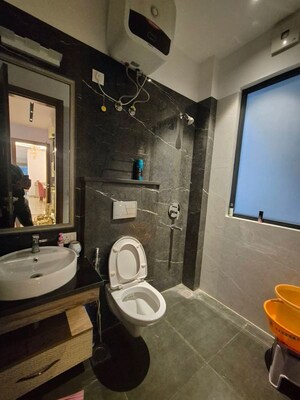 Bathroom in 3.5 BHK Builder Floor at M3M Soulitude, Sector 89 – for Sale