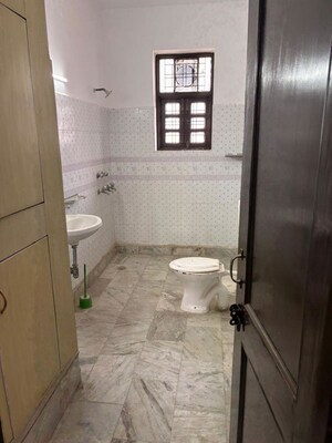 Bathroom in 3 BHK Builder Floor at Palam Vihar – for Rent