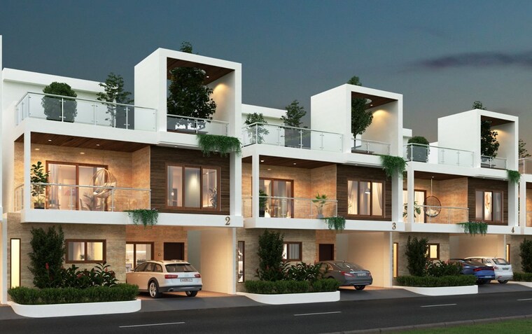 Exterior View, evershine-stonepark 3 Bedroom 2448 Sq.Ft. Villa In Bommasandra Bangalore 10774709