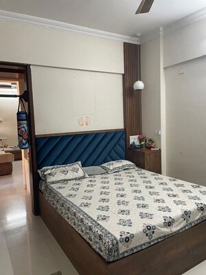 Bedroom in 2 BHK Apartment at GK Atlanta Phase 2, Wakad – for Rent