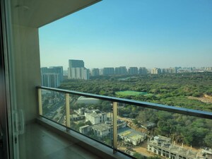 Balcony in 4 BHK Apartment at DLF The Crest, Sector 54 – for Rent
