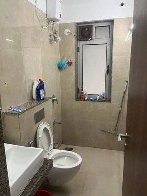 Bathroom in 2 BHK Apartment at Sunteck City Avenue 4, Goregaon West – for Rent