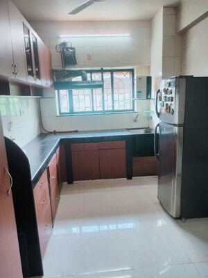 Kitchen in 2 BHK Apartment at Powai Cosmopolitan CHS, Powai – for Rent