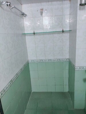 Bathroom in 2 BHK Apartment at Powai Cosmopolitan CHS, Powai – for Rent
