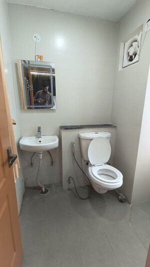 Bathroom in 1 BHK Apartment at DAH Greentech NX One, Tech Zone 4 Greater Noida – for Rent