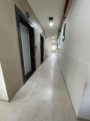 Building Lobby in 2 BHK Apartment at Godrej Green Vistas, Mahalunge – for Rent