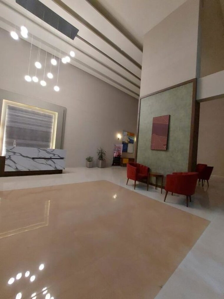 Living Room, paramount-oak 1 RK 435 Sq.Ft. Apartment In Zeta I Greater Noida Greater Noida 10774856