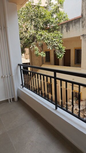 Balcony in 1 BHK Apartment at Samarth Nagar, Wadgaon Sheri – for Rent