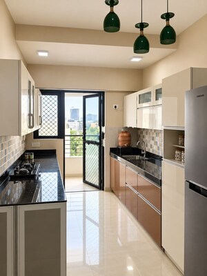 Kitchen in 2 BHK Apartment at Kohinoor Sportsville, Hinjewadi – for Rent
