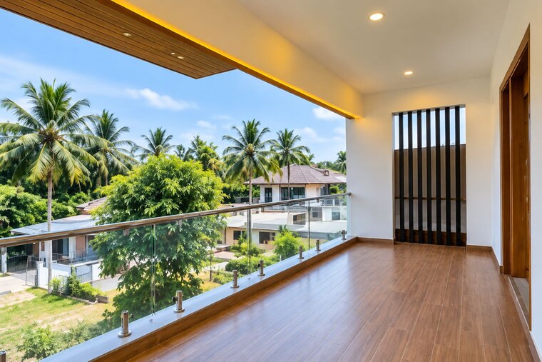 Balcony, mattumanda 3 Bedroom 2000 Sq.Ft. Villa In Mattumanda Palakkad 10774918