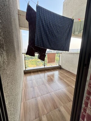 Balcony in 2 BHK Apartment at Menlo Homes, Hinjewadi – for Rent