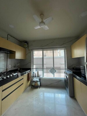 Kitchen in 3 BHK Apartment at Versova Heights, Versova – for Rent