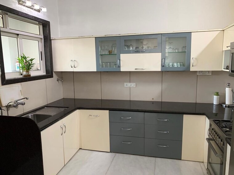 Kitchen, marvel-enigma 3 Bedroom 1365 Sq.Ft. Penthouse In Kharadi Pune 10774946