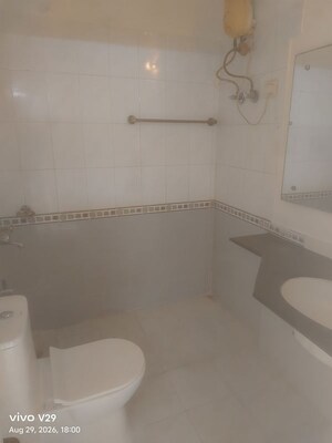 Bathroom in 3 BHK Apartment at Ansal Sushant Estate, Sector 52 – for Rent