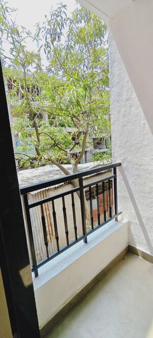 Balcony in 1 BHK Apartment at Wadgaon Sheri – for Rent