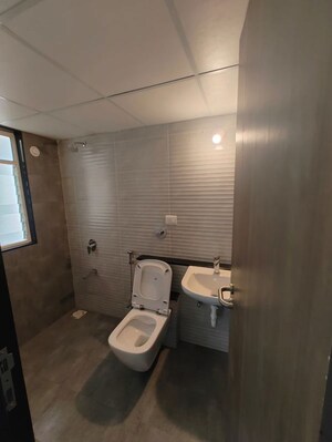 Bathroom in 2 BHK Apartment at Paranjape Trident Towers, Wakad – for Rent