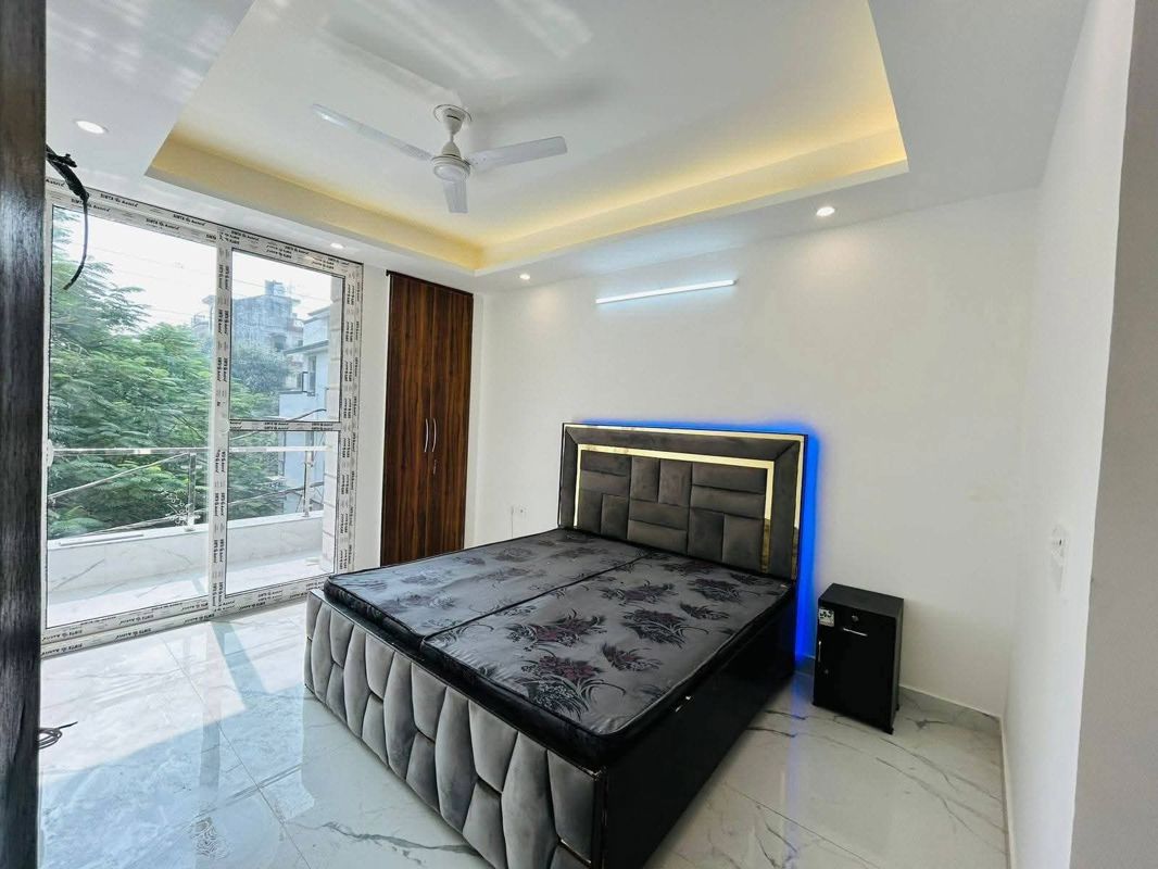 Bedroom in 1 BHK Independent House at Freedom Fighters Enclave – for Rent