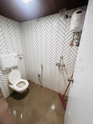 Bathroom in 1 RK Apartment at Ghansoli – for Rent