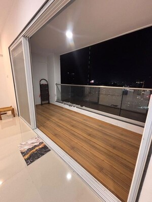 Kitchen in 2.5 BHK Apartment at Raga Top Towers, Wakad – for Rent