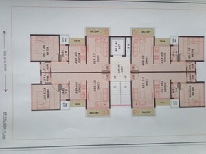 Floor Plan in 1 BHK Apartment at Ulwe Sector 24 – for Sale