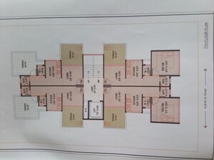 Floor Plan in 1 BHK Apartment at Ulwe Sector 24 – for Sale