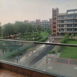 Balcony in 3 BHK Apartment at Adani Samsara Vilasa, Sector 63 – for Rent
