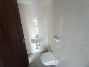 Bathroom in 2 BHK Apartment at Roswalt Ray, Dahisar East – for Rent
