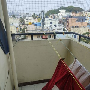 Balcony in 3 BHK Apartment at Shriram Srishti Apartments, Hebbal – for Sale