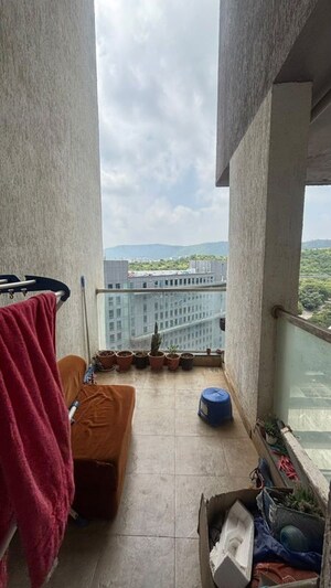 Balcony in 2 BHK Apartment at Kohinoor Tinsel Town, Hinjewadi – for Rent