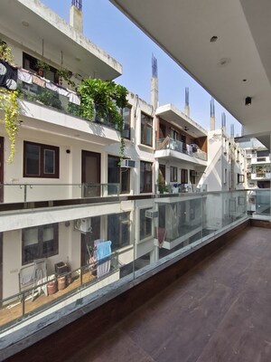3 BHK Independent House – Exterior View View at Sainik Farm - for Rent
