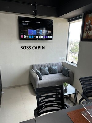 Furnished Amenities in  Office Space at Bhuyangdev Society – for Rent