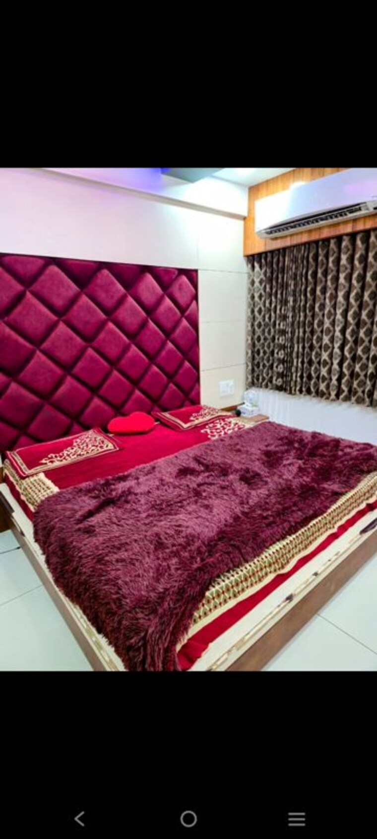 Bedroom, sangani-samarthya-status 3 Bedroom 1350 Sq.Ft. Apartment In Chandkheda Ahmedabad 10775222