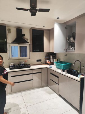 Kitchen in 4 BHK Apartment at MKS Shiva Market, Pitampura – for Sale
