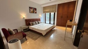 Living Room in 3.5 BHK Apartment at Defence Colony – for Rent