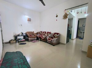 Living Room in 2 BHK Apartment at Zen Elite, Kharadi – for Rent
