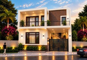 3 BHK Villa – Exterior View View at Block B - for Sale