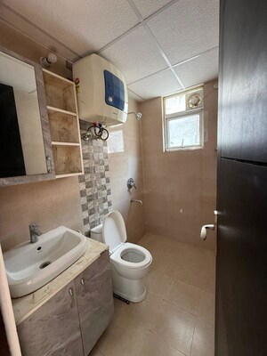 Bathroom in 2.5 BHK Builder Floor at Signature Global Park 4 and 5, Sohna Sector 36 – for Rent