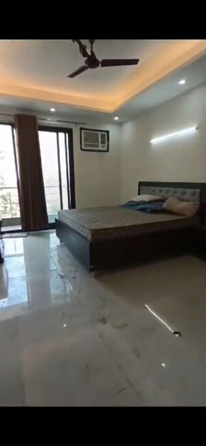 Bedroom in 2 BHK Builder Floor at Sushant Lok I – for Rent
