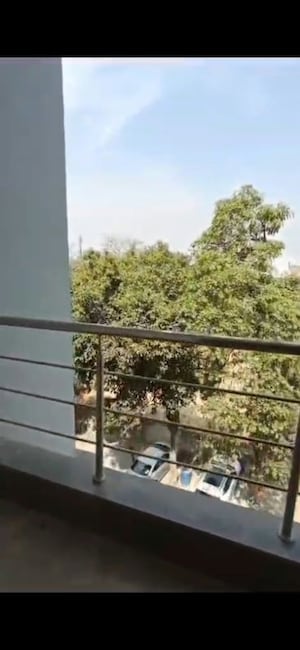 Balcony in 2 BHK Builder Floor at Sushant Lok I – for Rent