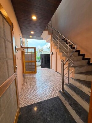 Staircase in 2 BHK Villa at Nijampur Malhaur – for Sale