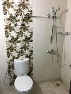 Bathroom in 2 BHK Apartment at ABA Cherry County, Tech Zone 4 Greater Noida – for Rent