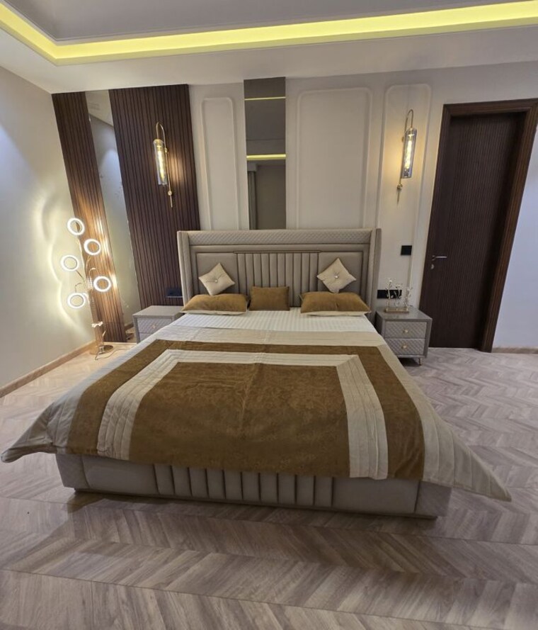 Bedroom, sector 57 3 Bedroom 1750 Sq.Ft. Builder Floor In Sector 57 Gurgaon 10775311