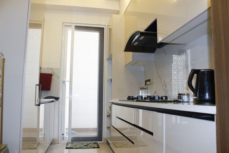 Kitchen, raj-one-good-earth 3 Bedroom 1616 Sq.Ft. Apartment In Sector 71 Gurgaon 10775319
