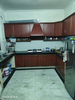 Kitchen in 3 BHK Builder Floor at Sector 45 – for Rent