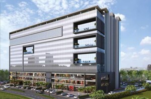  Office Space – Exterior View View at Shivalik Satyamev, Bopal - for Rent