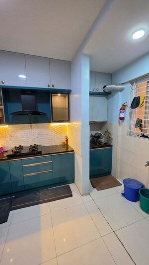 Kitchen in 3 BHK Apartment at Prestige Garden Bay, Yelahanka – for Rent